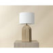 Ancona 29.5 inch 100.00 watt Cream / Natural Table Lamp Portable Light